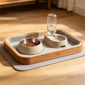 OakTray Non-Slip Feeding Mat Set